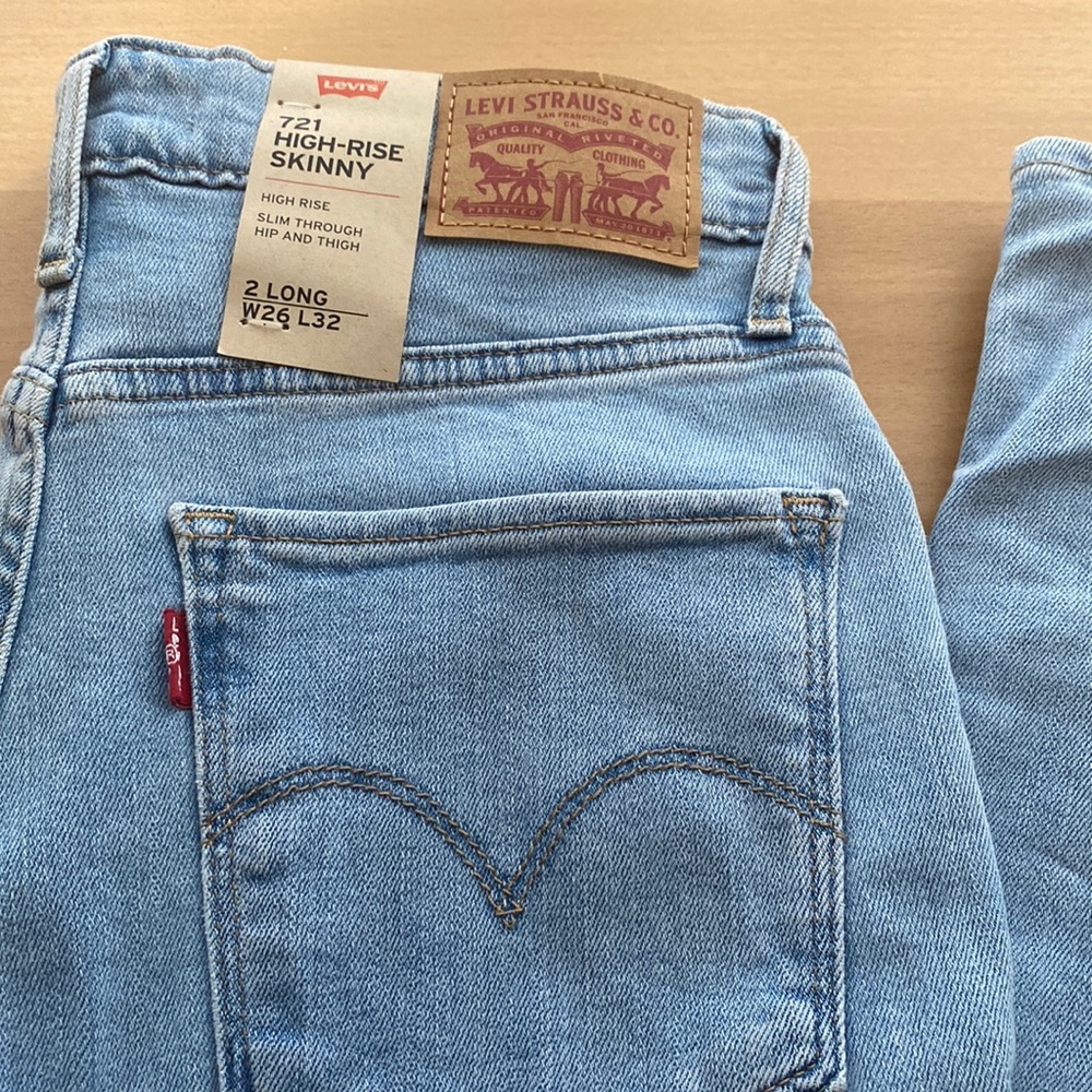 NWT Levi’s 721 High-Rise Skinny